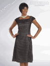Stacy Adams <br> (Fall/Holiday 2015) <br> ST78505 <br> <br> BLACK/NUDE <br> 6 8 10 12 14 16 18