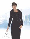 Career Skirt Suit by Benmarc</b><br>Eggplant<br>Sizes 12-30<br>Style 11157